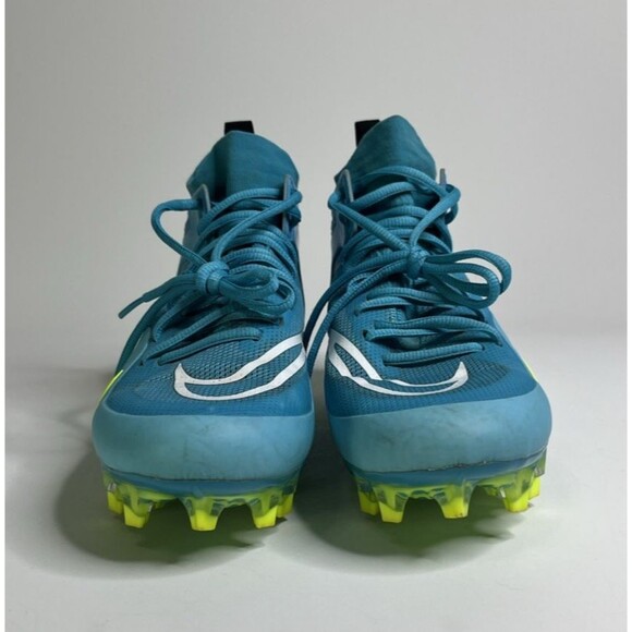 Nike Alpha Huarache 8 Elite Mens Size 7.5 Lacrosse Cleats Turquoise CW4440-400 - Picture 2 of 10